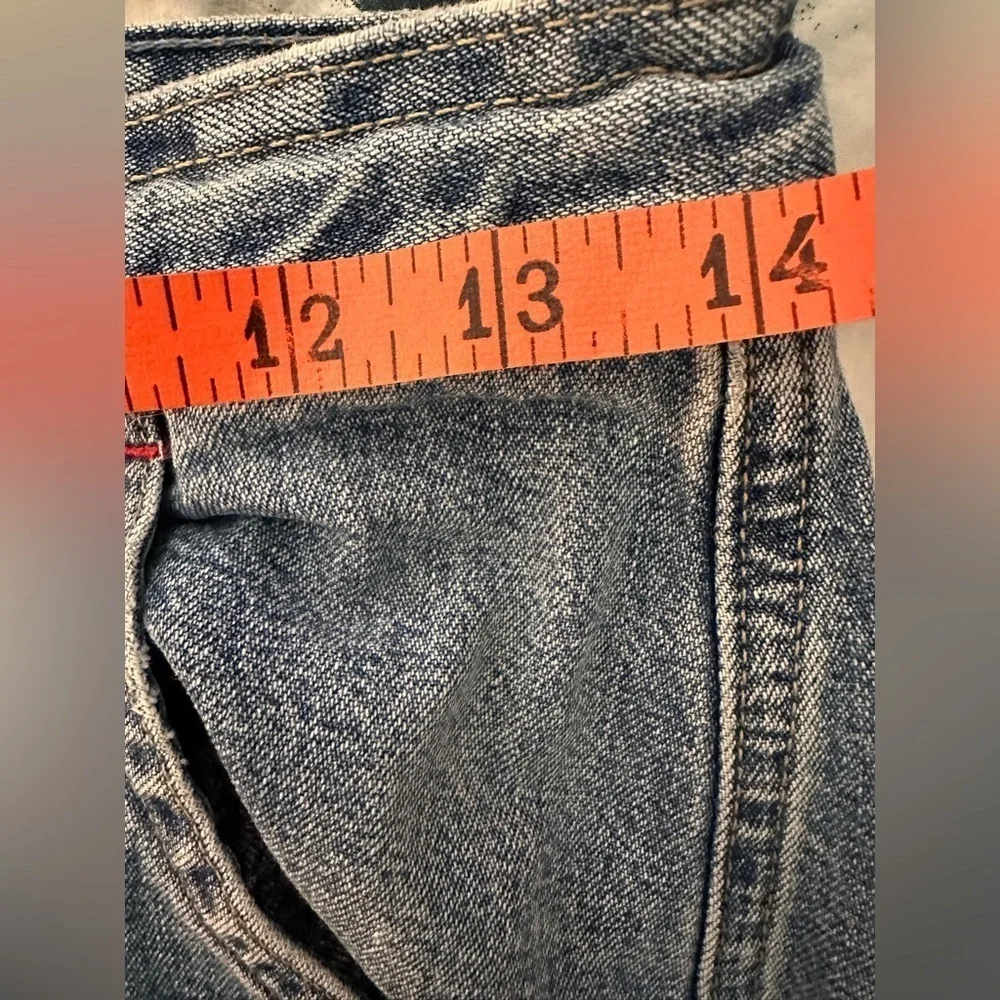 Vintage Action West Cargo Denim Blue Jeans